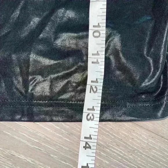 NWT Nebbia Sandra d black crop top SZ M - Picture 7 of 9